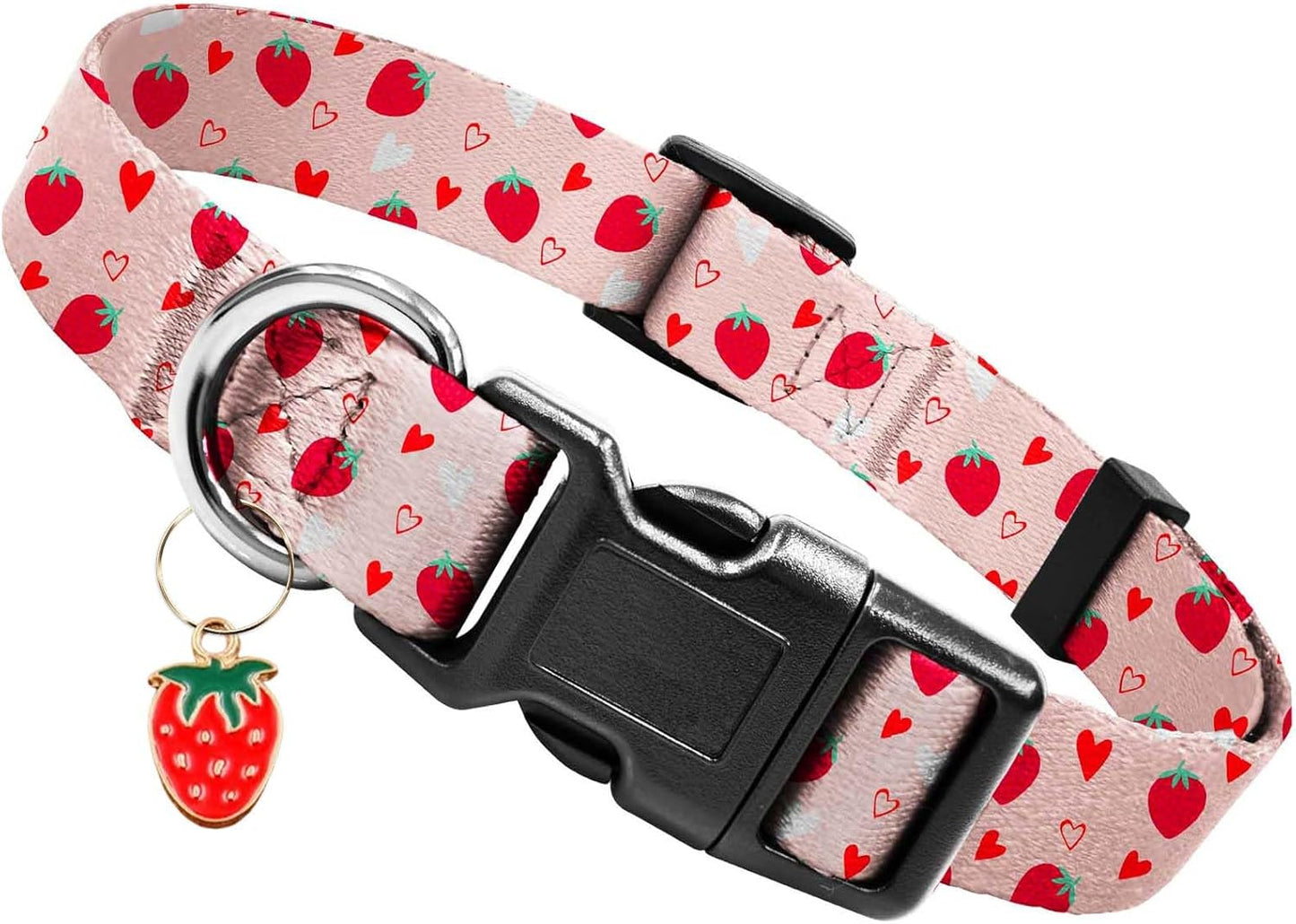 Cute Adjustable Dog Collars for Small Medium Dogs